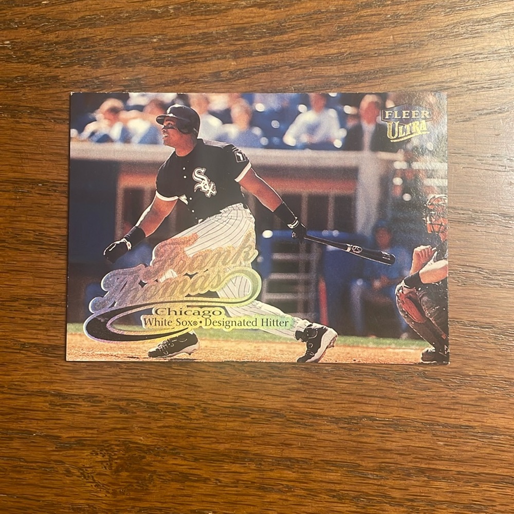 Frank Thomas baseball card